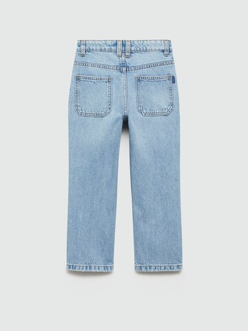 MANGO KIDS Regular Jeans in Blau