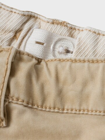 Effilé Pantalon 'Ben' NAME IT en beige