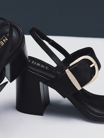 Sandales à lanières Next en noir
