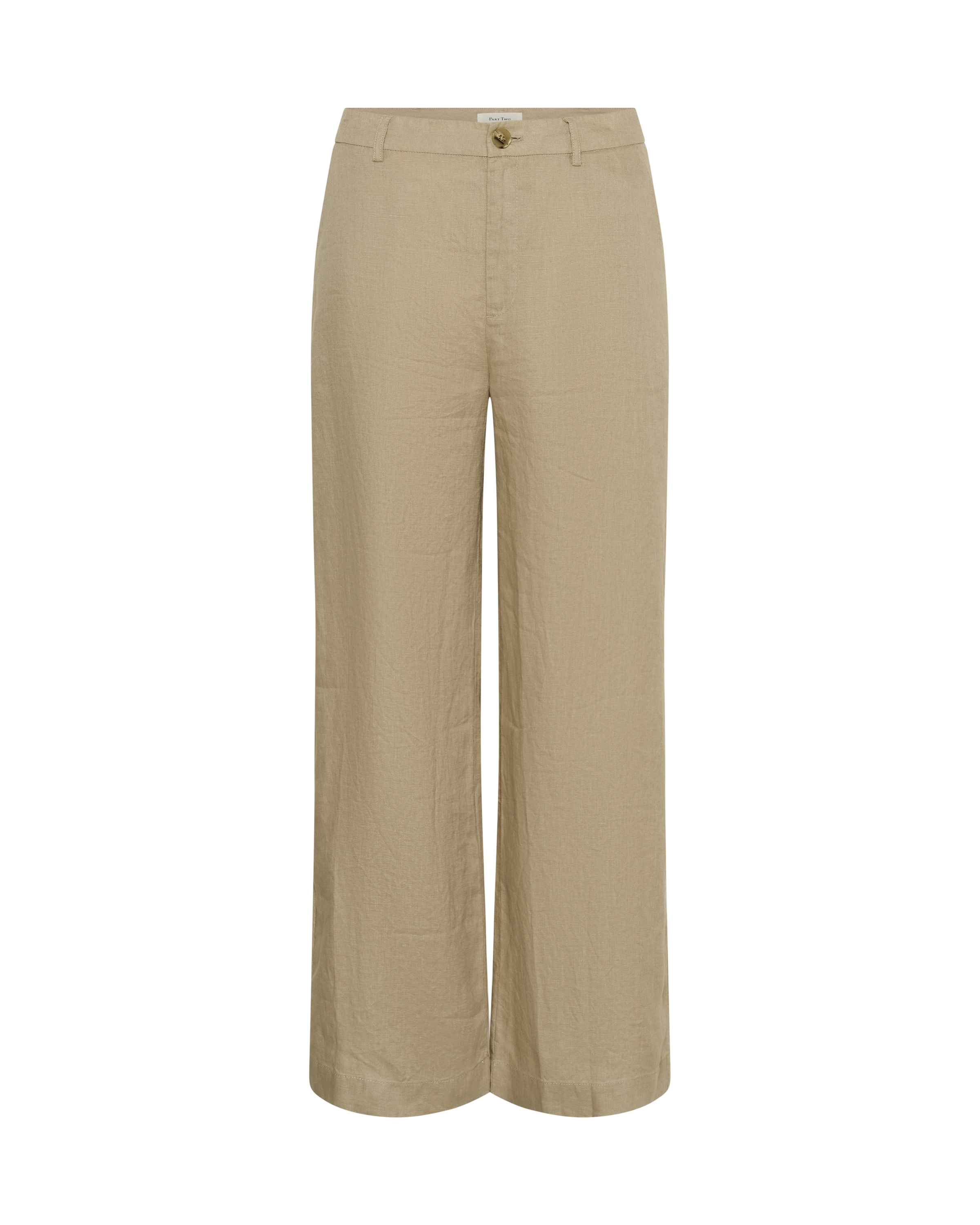 Wide Leg Pantalon 'NinnesPW' Part Two en beige : devant