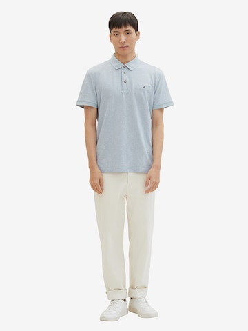 TOM TAILOR Poloshirt 'Grindle' in Blau