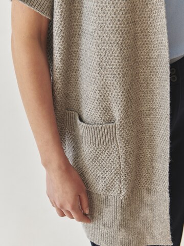 TATUUM Knit cardigan in Grey