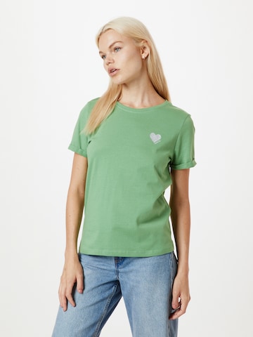 ONLY قميص 'KITA' بلون أخضر: الأمام