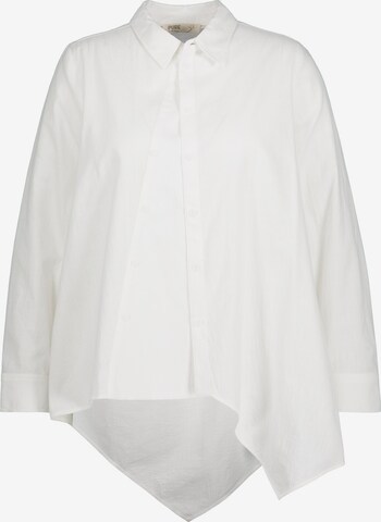 Ulla Popken Blouse in Wit: voorkant