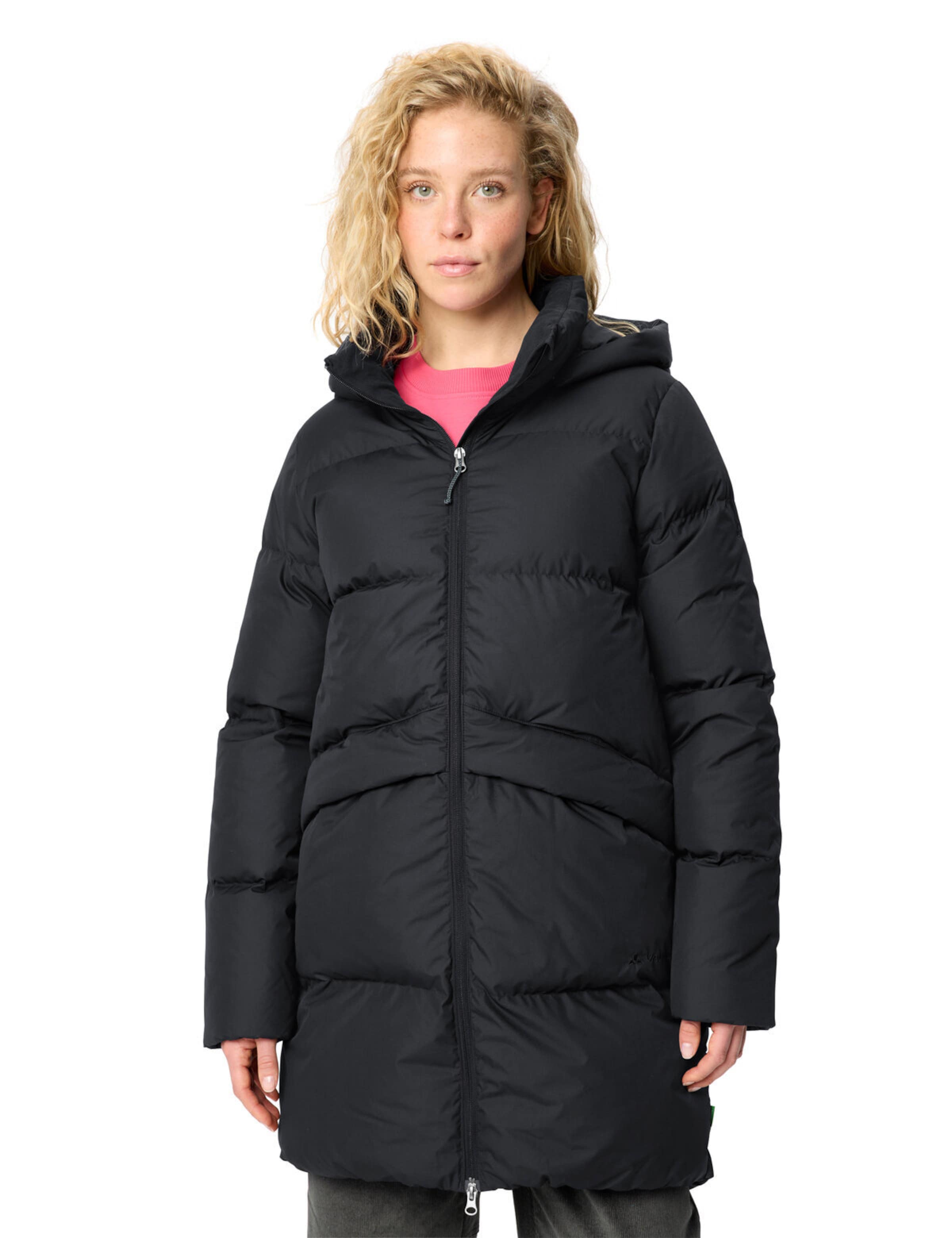 VAUDE Winter coat 'Annecy II' in Black: front