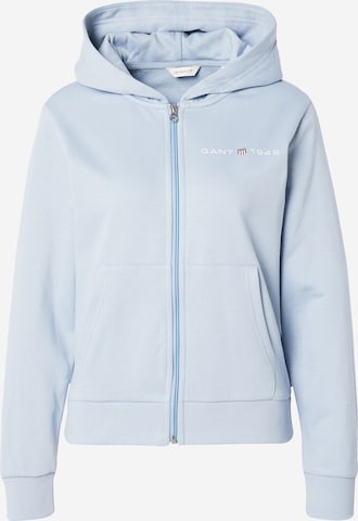 GANT Sweatjacke in Blau: predná strana