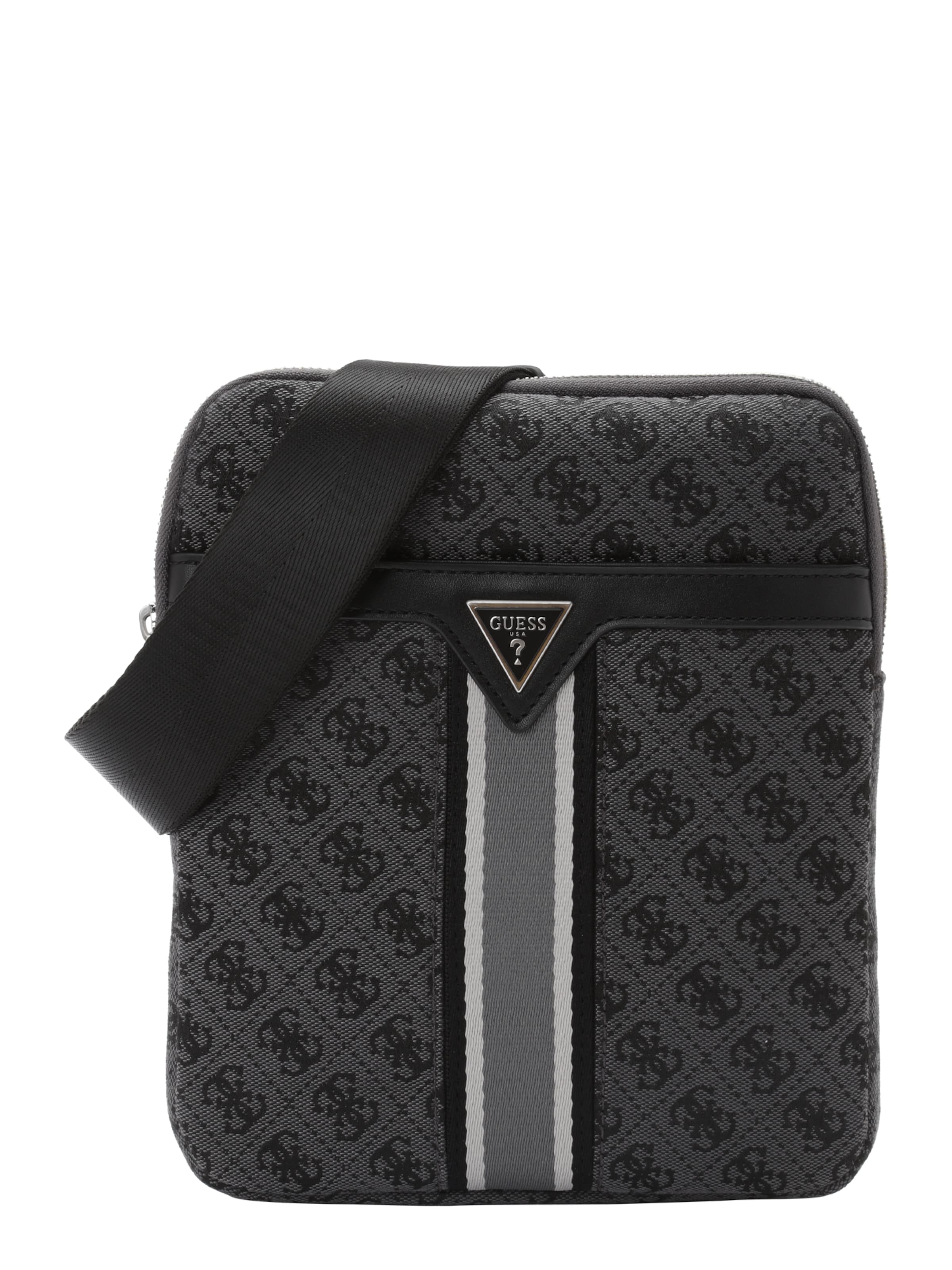 GUESS Чанта за през рамо тип преметка 'Milano' в черно: отпред