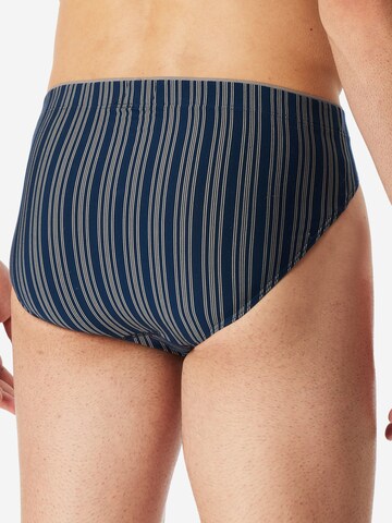 Slip 'Long Life Soft' SCHIESSER en bleu