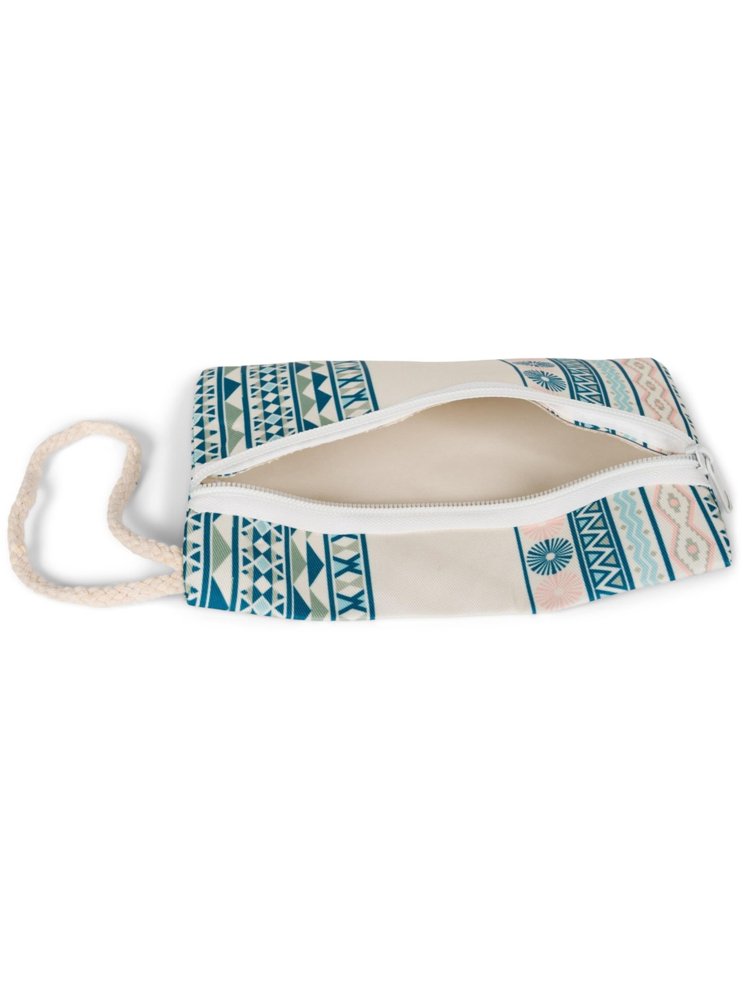 styleBREAKER Strandtasche 'Strandtasche Azteken Muster - Boho'‌‌‌‌‌‌ in Grün