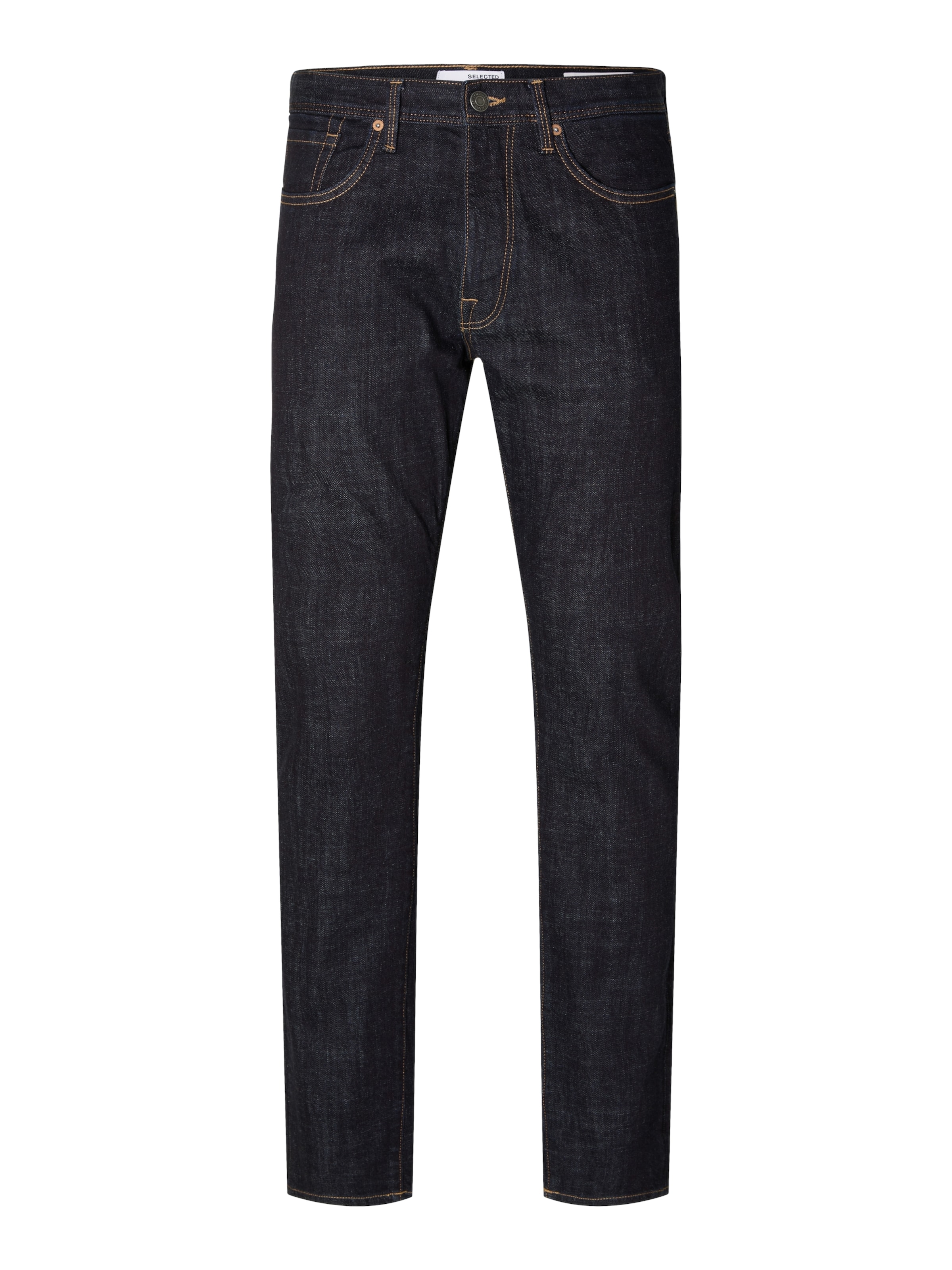 SELECTED Slimfit Jeans 'LEON' in Blau: Vorderseite