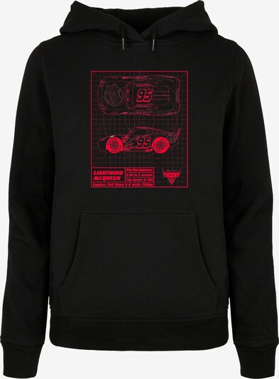 ABSOLUTE CULT Sweatshirt in rot / schwarz, Produktansicht