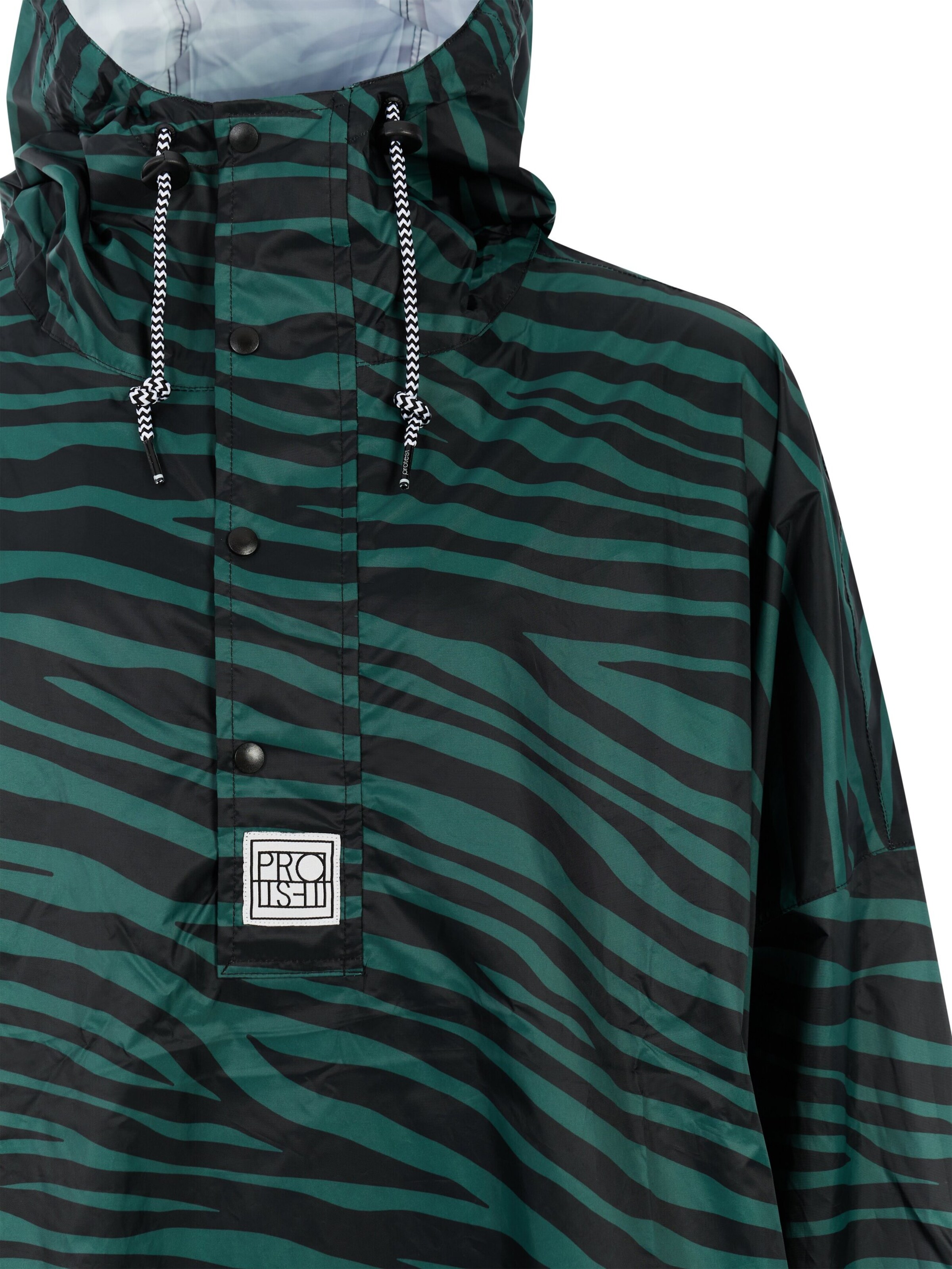 PROTEST Raincoat 'PRTLaugh' in Green