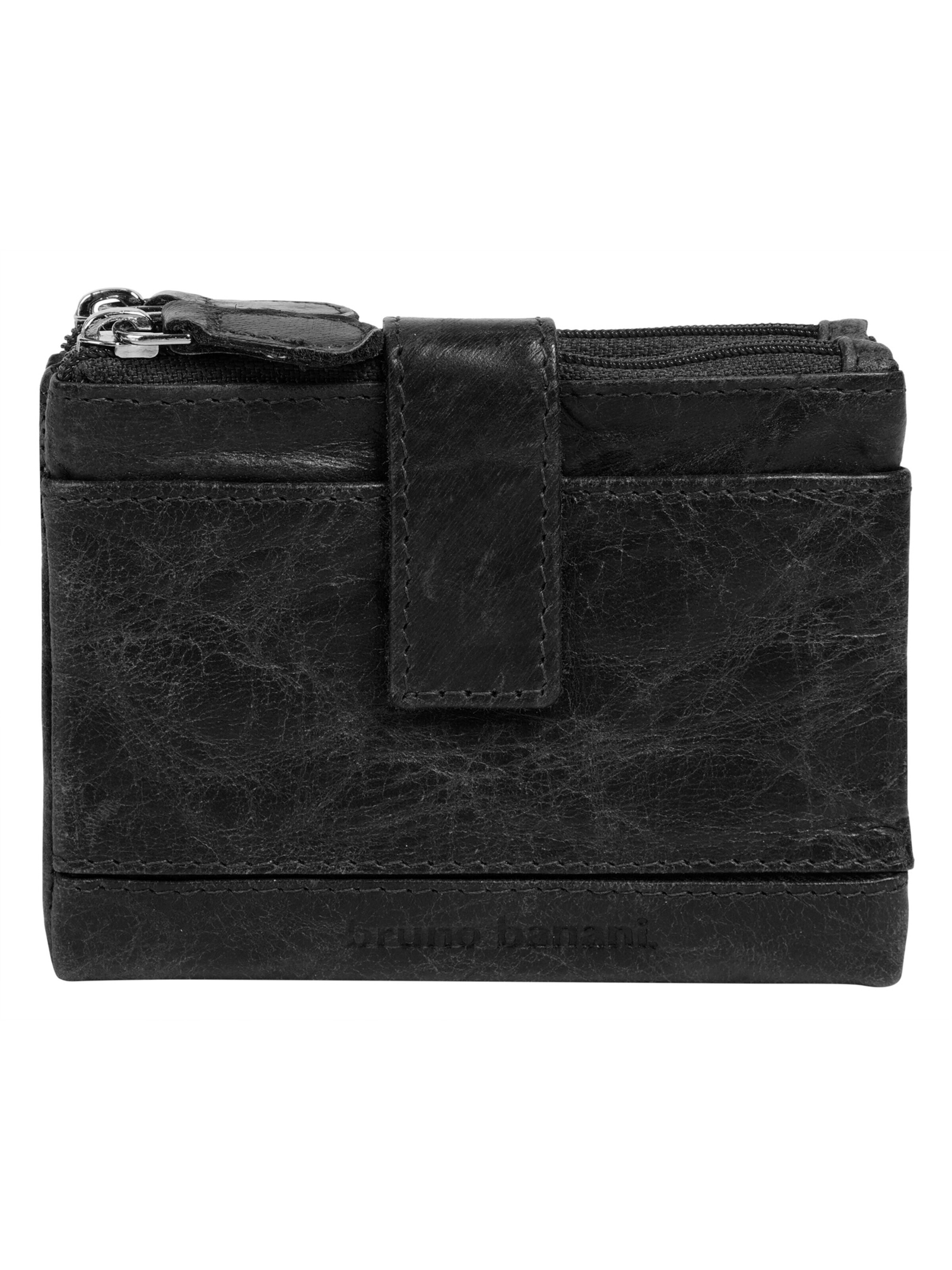 Bruno Banani Portemonnaie‌‌‌‌‌‌‌‌‌‌ in Schwarz: Vorderseite