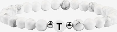 GOOD.designs Armband in schwarz / silber / weiß, Produktansicht