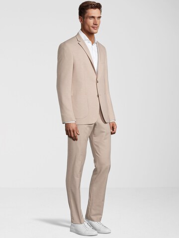Coupe slim Costume 'Slim Fit' Steffen Klein en beige