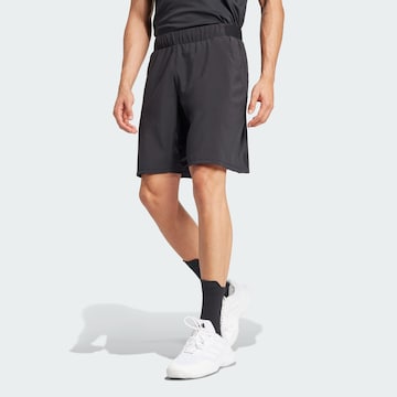 ADIDAS PERFORMANCE Loose fit Sports trousers 'Club' in Black: front