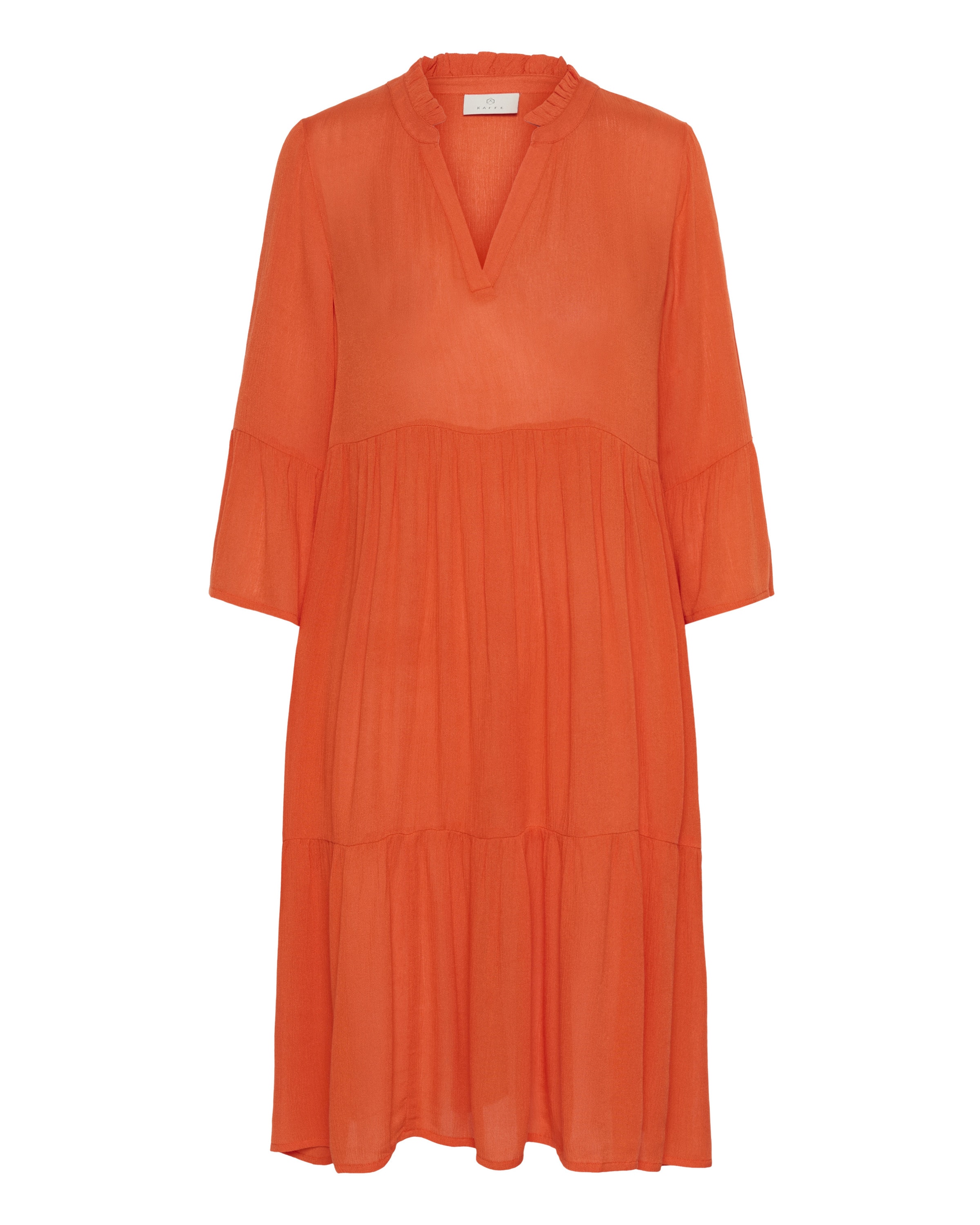 Kaffe Blusekjole 'Marianah' i rød: forside