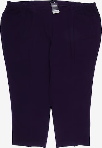 MIAMODA Pants in 7XL in Purple: front