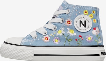 Baskets 'YLFAS.' NATURINO en bleu : devant