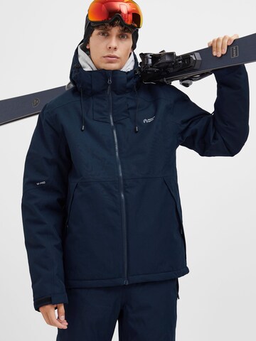North Bend Skijacke 'Octa' in Blau