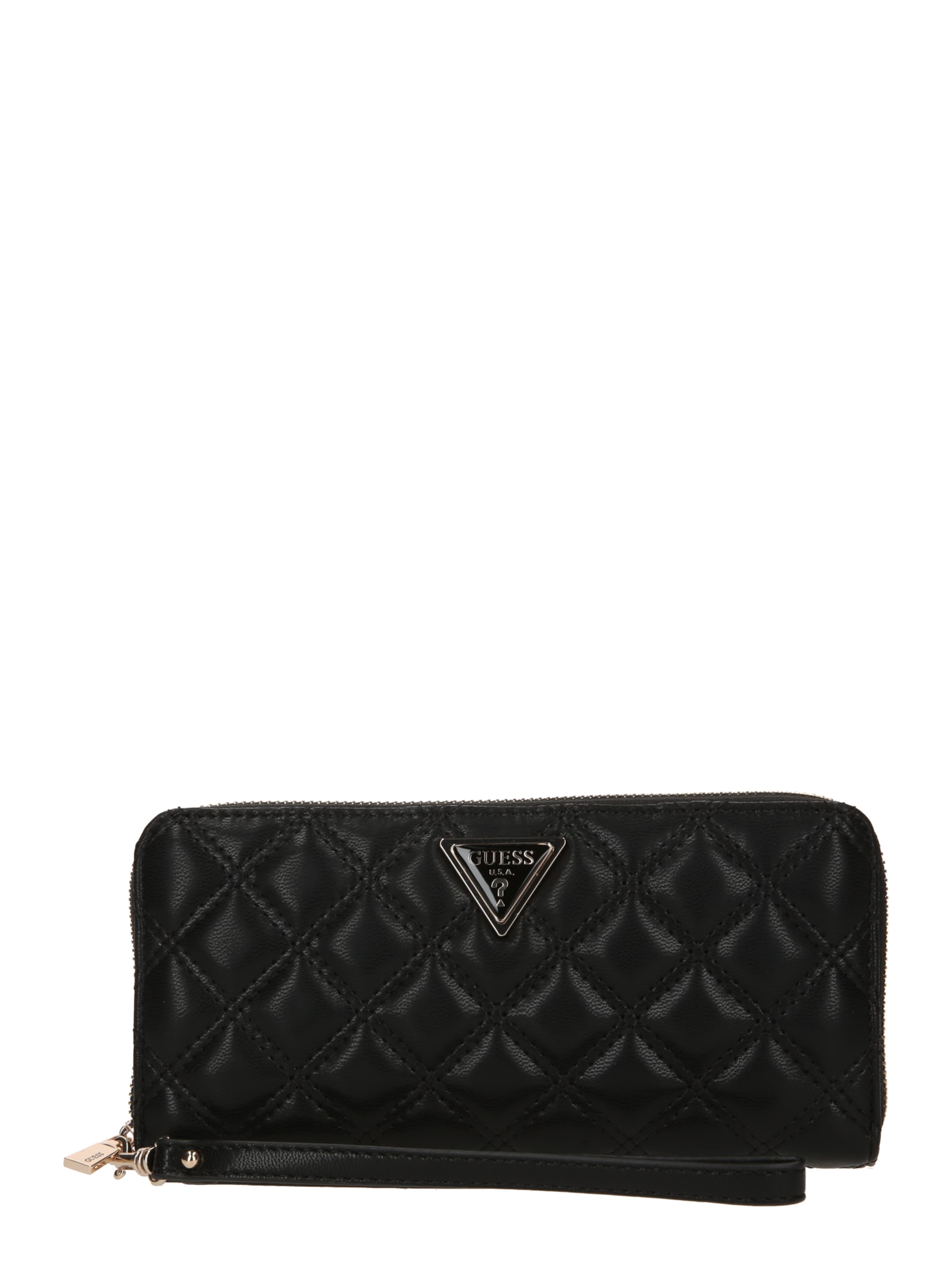 Portofel 'Giully' de la GUESS pe negru: față