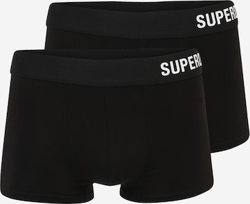 Superdry Boxerky - Čierna: predná strana