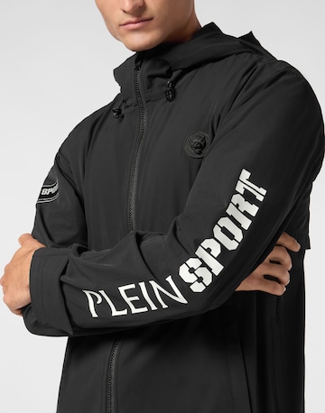 Plein Sport Between-season jacket 'Scratch' in Black