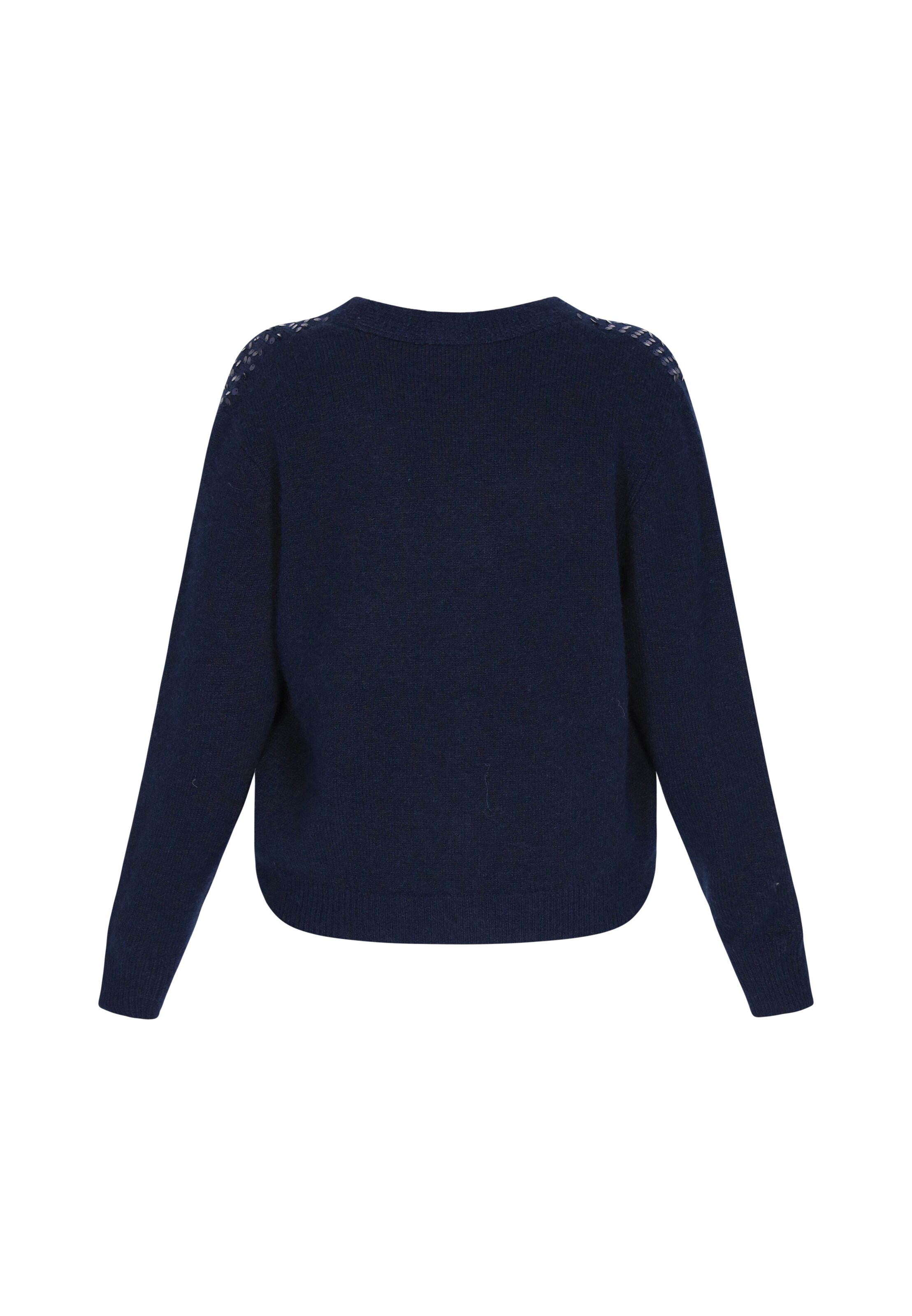 Usha Knit Cardigan in Blue