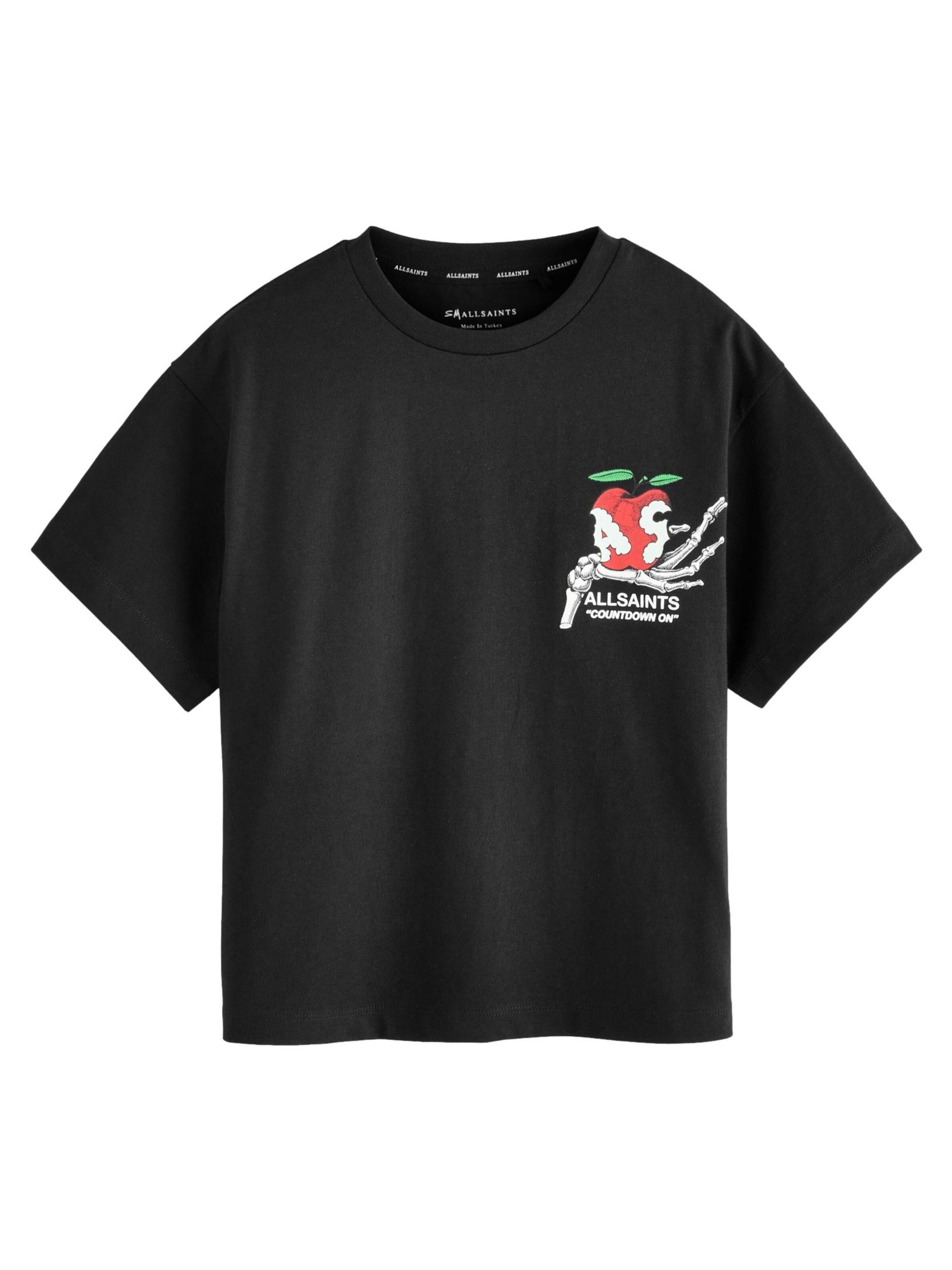 smALLSAINTS T-shirt i svart: framsida