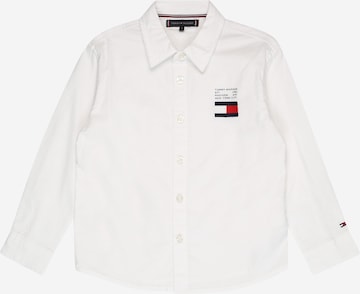 TOMMY HILFIGER Regular Fit Skjorte i hvid: forside