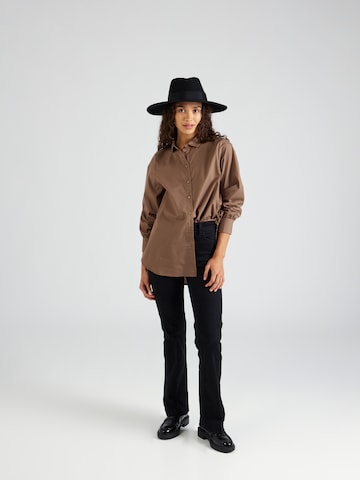 VERO MODA Blouse 'ELLA' in Brown