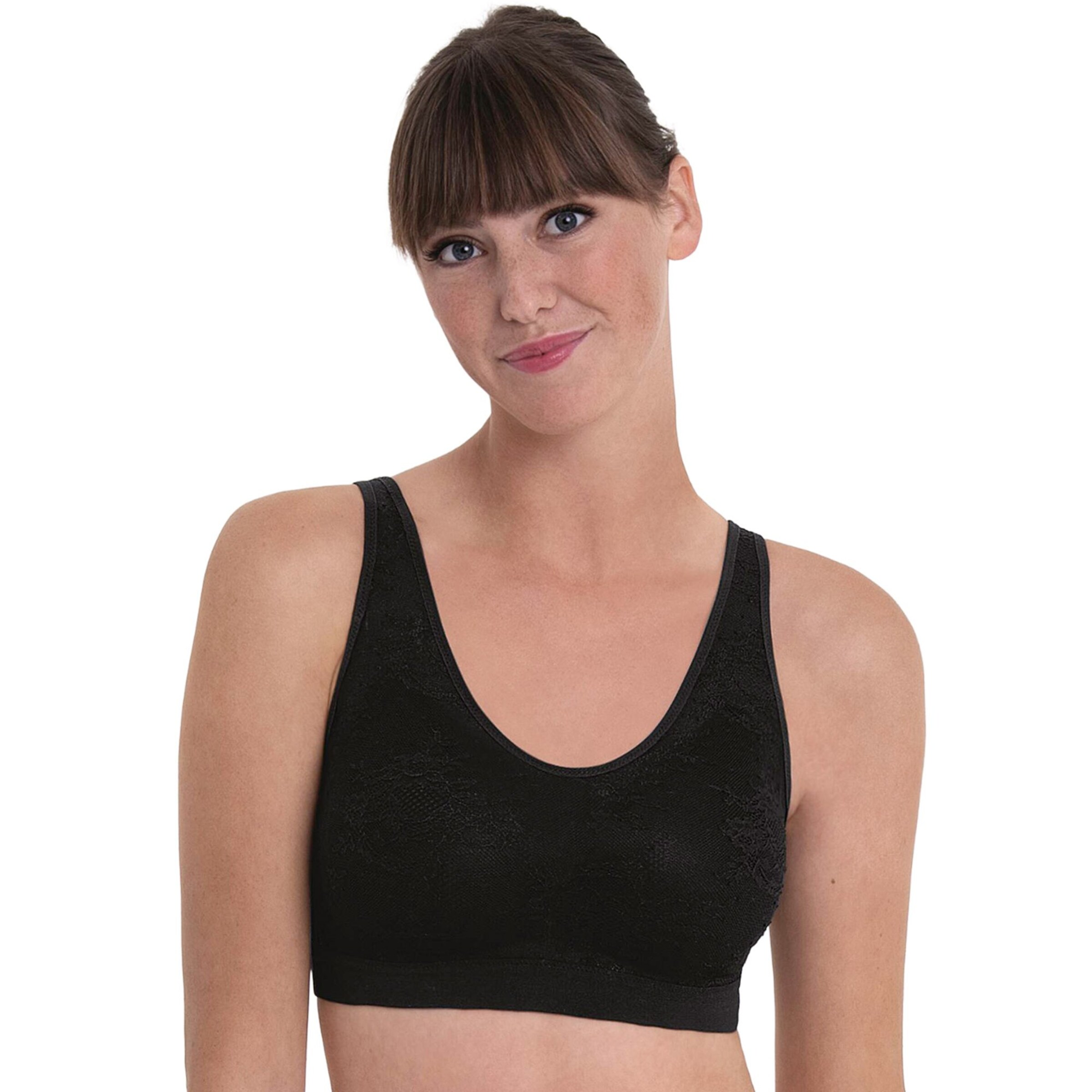 ANITA Bustier BH in Zwart: voorkant