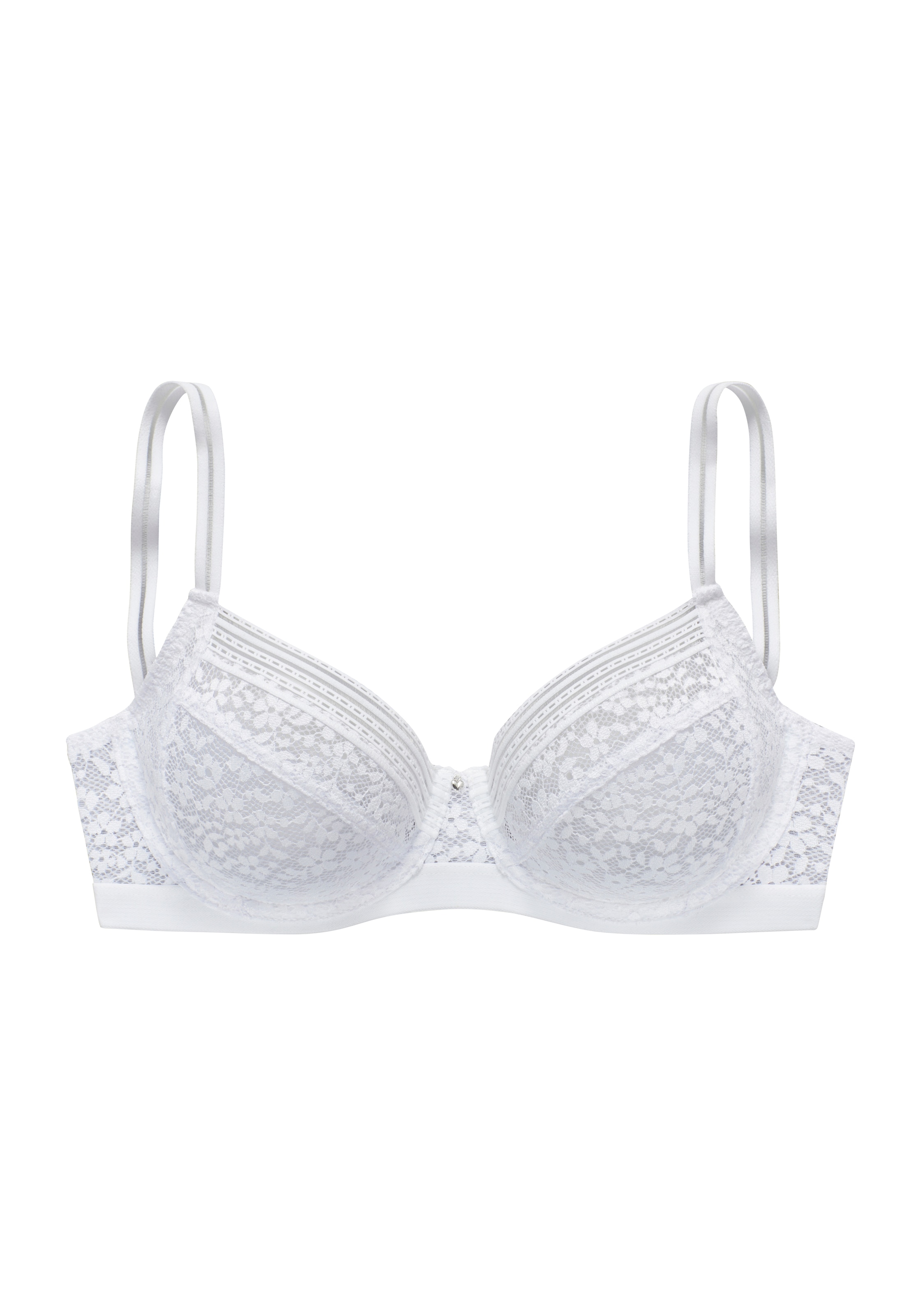NUANCE Push-up Σουτιέν σε λευκό: μπροστά