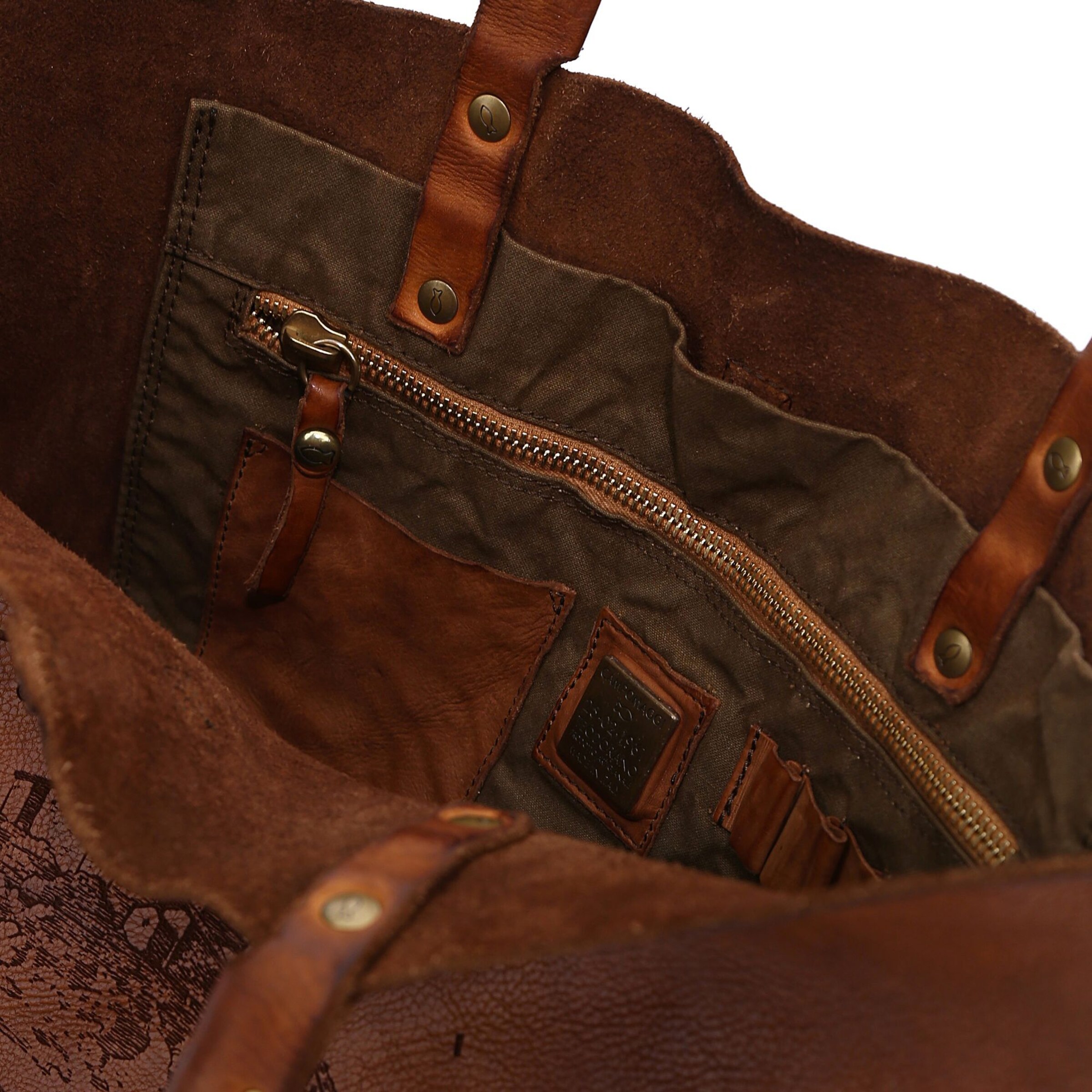 Shopper di Campomaggi in marrone