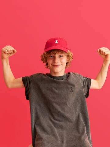 ARMEDANGELS Kinder Kappe YENAAS KIDS in Rot