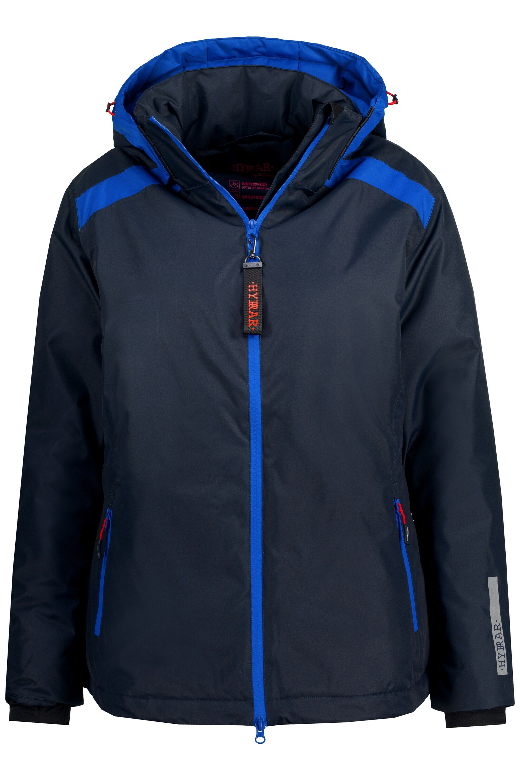 Ulla Popken Performance Jacket in Blue: front
