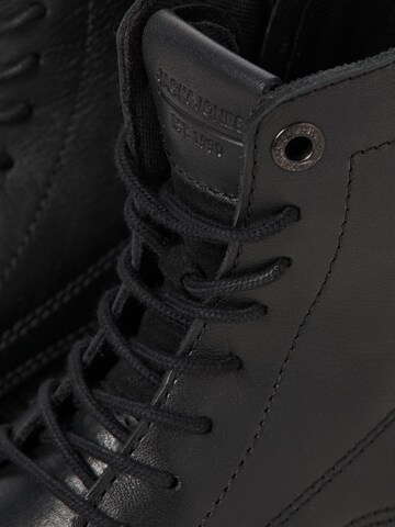JACK & JONES Šněrovací boty 'Shaun' – šedá