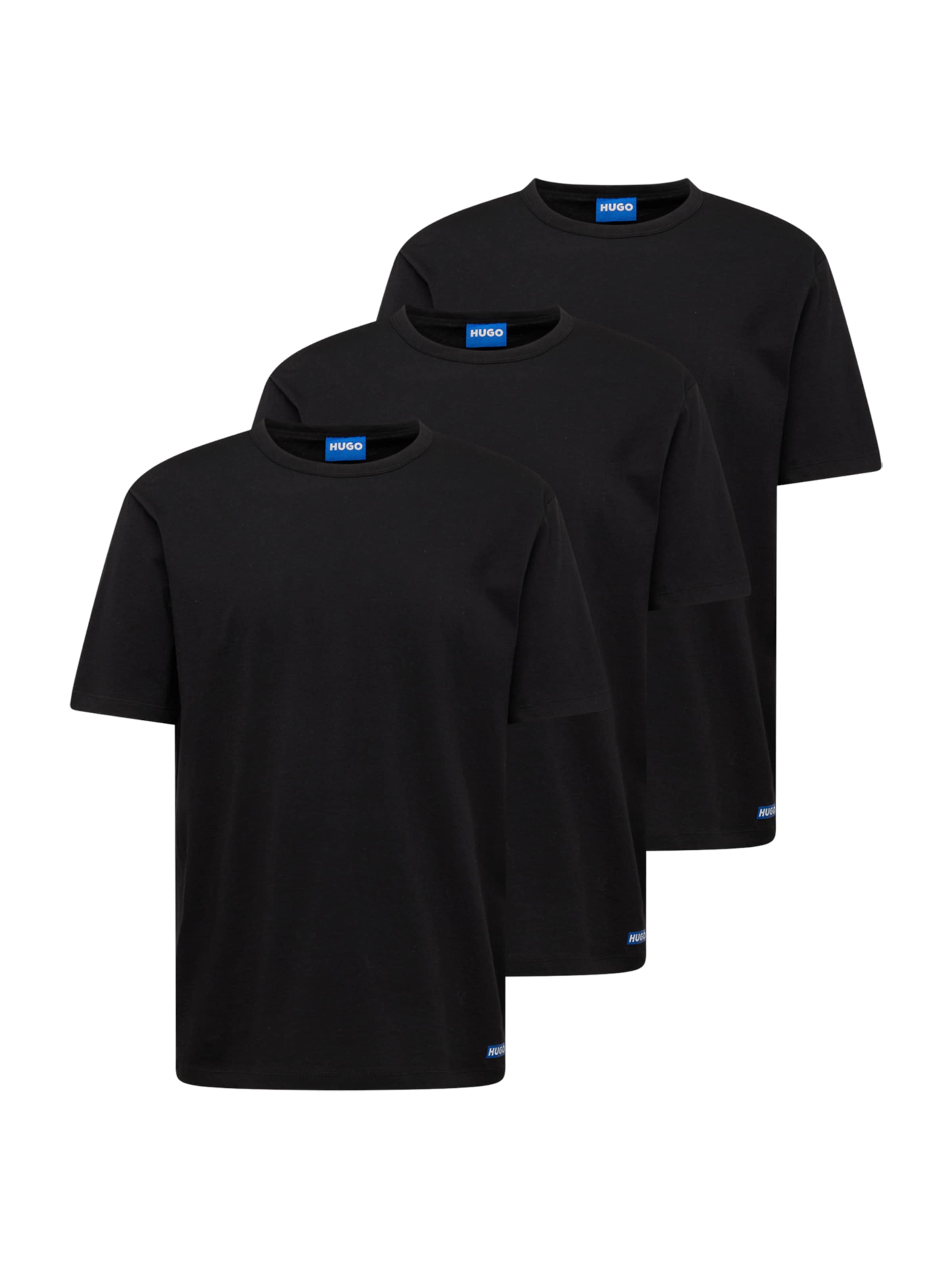 Tricou 'Naolo' de la HUGO pe negru: față