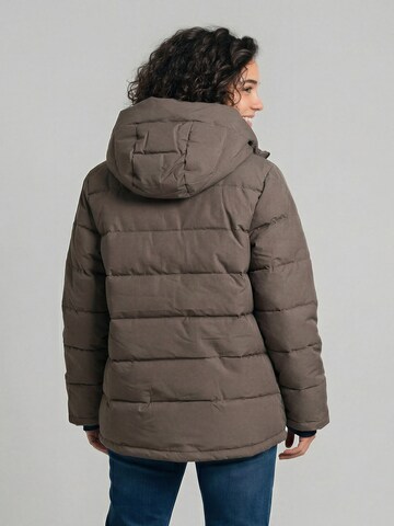 Derbe Winter Jacket 'Sonholm' in Brown