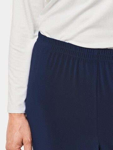 Goldner Loose fit Trousers in Blue