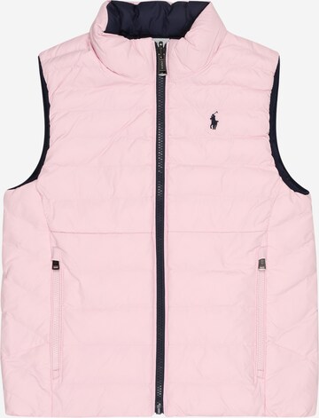 Gilet di Polo Ralph Lauren in rosa: frontale