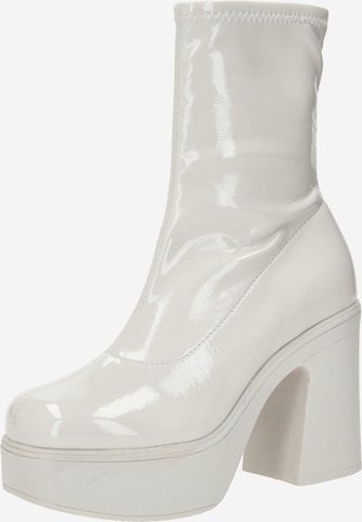 Bottines 'JENIFER' CALL IT SPRING en blanc : devant