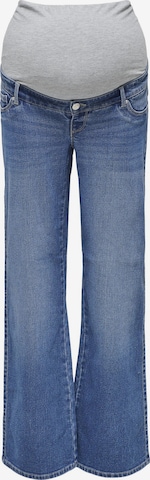 Only Maternity Loosefit Farkut 'OLMSNOW' värissä sininen: etupuoli