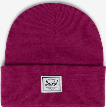 Herschel Beanie 'Elmer' in Pink: front