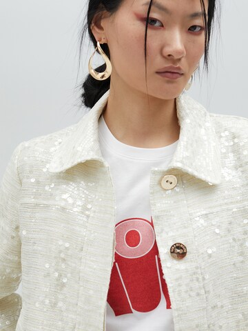Cardigan bavarois Lola Casademunt en blanc