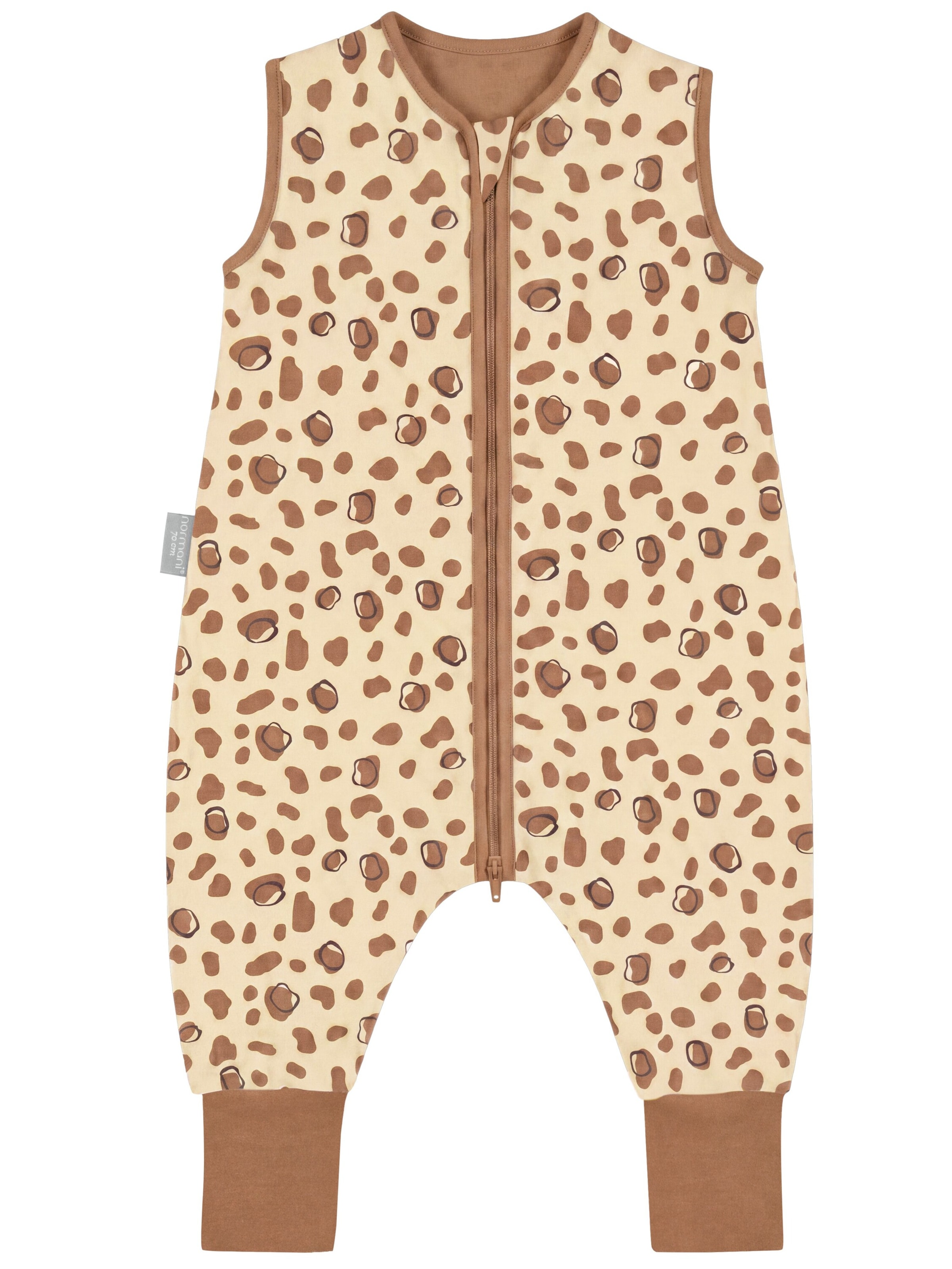 normani Schlafsack  ' Unao ' in Beige: Vorderseite