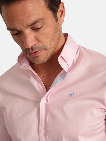 Coupe regular Chemise Williot en rose