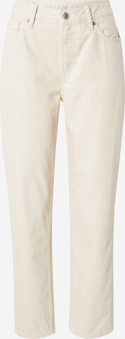 Kings Of Indigo Regular Jeans 'CAROLINE' in Beige: voorkant