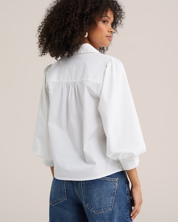 WE Fashion Bluza | bela barva