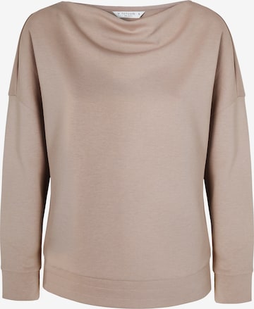 TATUUM Sweatshirt 'SILVANA' i beige: framsida